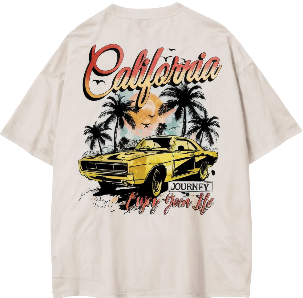 Playera Oversize CALIFORNIA