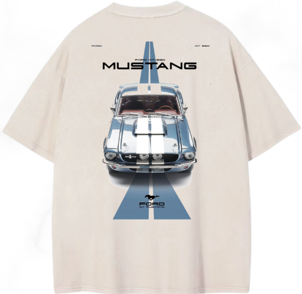 Playera Oversize Mustang