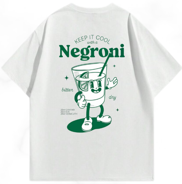 Playera Oversize Negroni