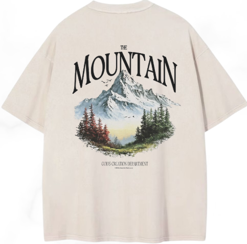 Playera Oversize MOUNTAIN