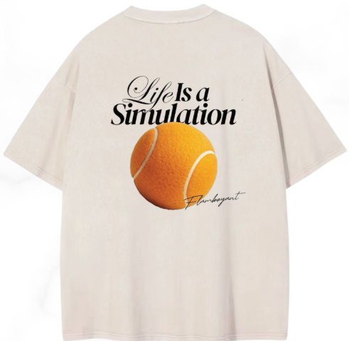 Playera Oversize SIMULATION