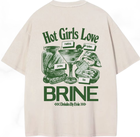 Playera Oversize BRINE