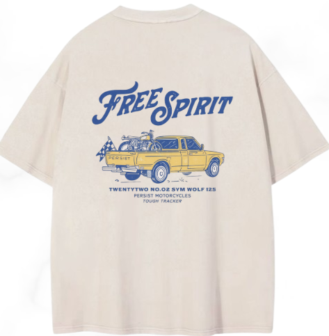 Playera Oversize FREE SPIRIT