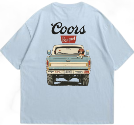 Playera Oversize COORS