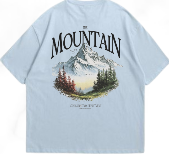 Playera Oversize MOUNTAIN