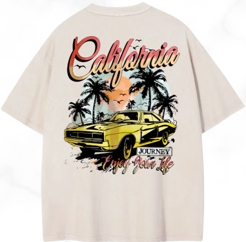 Playera Oversize CALIFORNIA