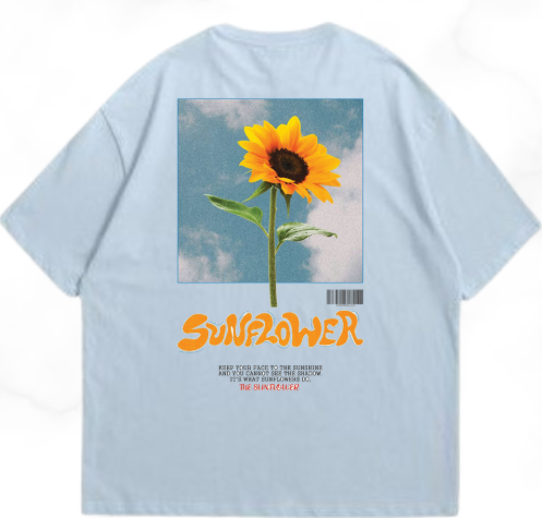 Playera Oversize SUNFLOWER