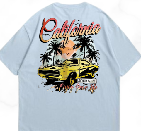 Playera Oversize CALIFORNIA