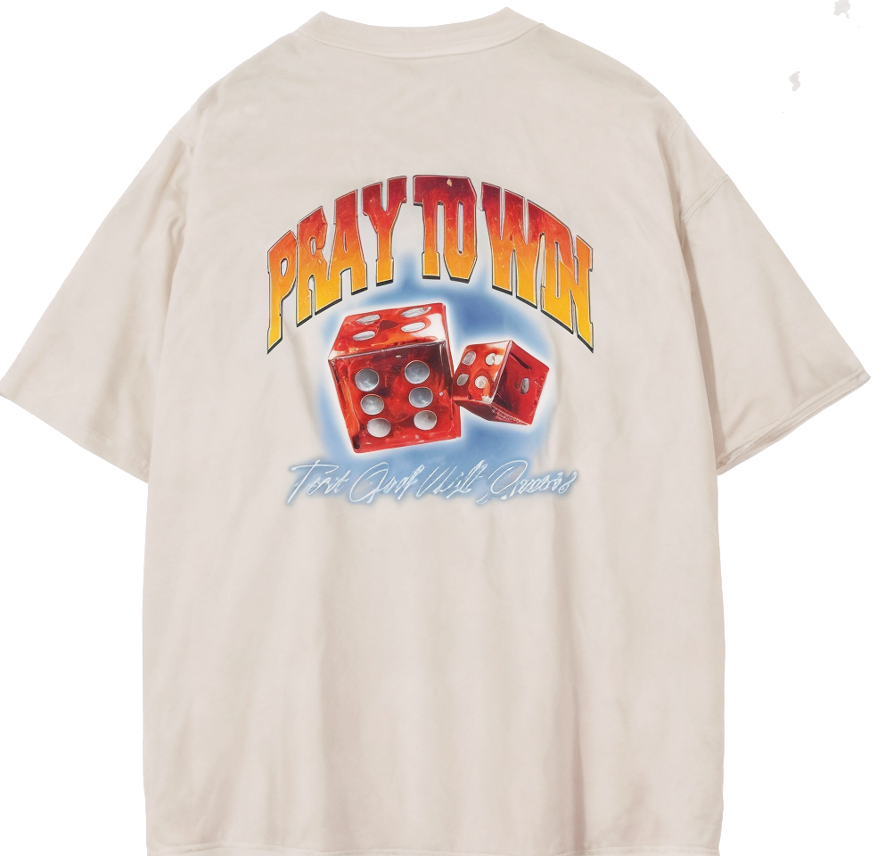 Playera Oversize PRAY TO WIN